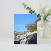 Bijbel verses Inspirerend Citaat Isaiah 41:10 Briefkaart (Staand voorkant)