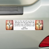 Bijbel verses Inspirerend Citaat Isaiah 41:10 Bumpersticker (Op auto)
