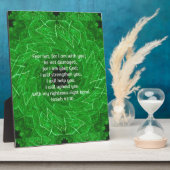 Bijbel verses Inspirerend Citaat Isaiah 41:10 Fotoplaat (Zijkant)