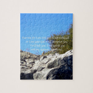 Bijbel verses Inspirerend Citaat Isaiah 41:10 Legpuzzel