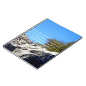 Bijbel verses Inspirerend Citaat Isaiah 41:10 Notitieboek (Linkerzijde)