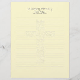 Bijbel Verses John14 Funeral Book Filler Page 12