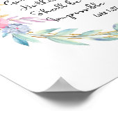 Bijbel versus in prints. poster (Hoek)