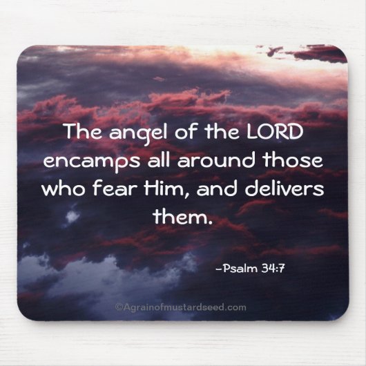 Bijbel verveelt Gods woord Muismat (Voorkant)