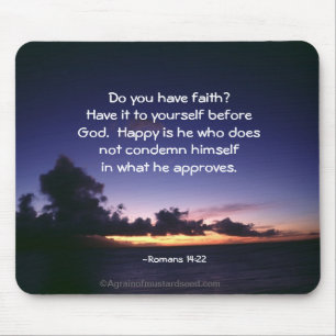 Bijbel verveelt Gods woord Muismat