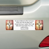 Bijbel verveelt het Healing Scripture Quote Exodus Bumpersticker (Op auto)