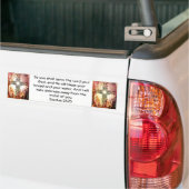 Bijbel verveelt het Healing Scripture Quote Exodus Bumpersticker (Op Truck)