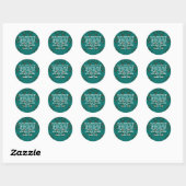 Bijbel verveelt het Healing Scripture Quote Exodus Ronde Sticker (Vel)