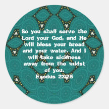 Bijbel verveelt het Healing Scripture Quote Exodus