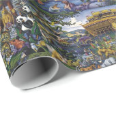 Bijbel voor arkdieren van Noah Cadeaupapier (Rol Hoek)