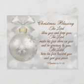 Bijbel voor kerstmis 6 24-26 briefkaart (Voorkant)