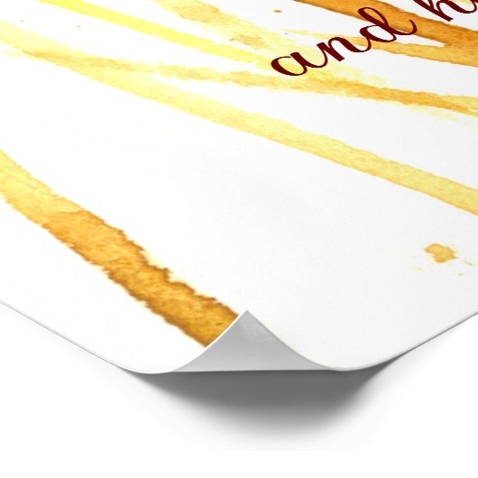 Bijbel voor scripts Verse John 6:35 Wheat Religiou Poster (Hoek)