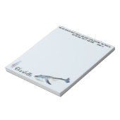 Bijbel voor walvis Verse Christelijke cadeau voor  Notitieblok (Linkerzijde)