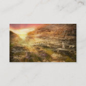 Bijbel - Yea, hoewel ik door de vallei van 1920 lo Visitekaartje (Achterkant)