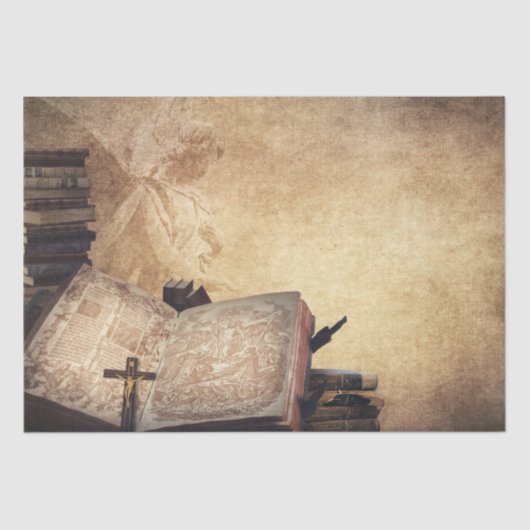  Bijbelachtergrondontleding 15x20 Tissuepapier (Voorkant)