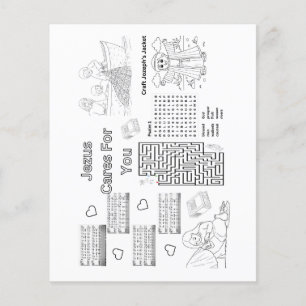 Bijbelactiviteiten Printbaar om te lamineren als p Flyer