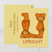 Bijbelbare Beren ~ Hoogste scripts ~ Flashcard Briefkaart (Voorkant / Achterkant)