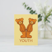 Bijbelbare Beren ~ Jongerenscripts ~ Flashcard Briefkaart (Staand voorkant)