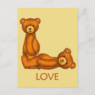 Bijbelbare Beren ~ Liefde Scripts 4 ~ Flashcards Briefkaart