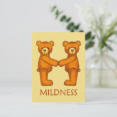 Bijbelbare Beren ~ Mildness Scripts ~ Flashcards Briefkaart (Staand voorkant)