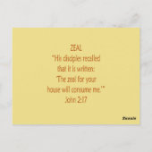 Bijbelbare Beren ~ Zeesleutel ~ Flashcard Briefkaart (Achterkant)