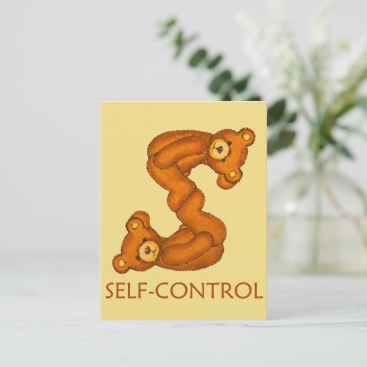 Bijbelbare Beren ~ Zelfbedieningsscripts ~ Flashca Briefkaart (Staand voorkant)