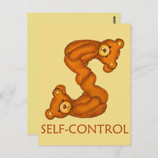 Bijbelbare Beren ~ Zelfbedieningsscripts ~ Flashca Briefkaart (Voorkant / Achterkant)