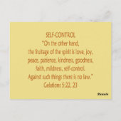 Bijbelbare Beren ~ Zelfbedieningsscripts ~ Flashca Briefkaart (Achterkant)