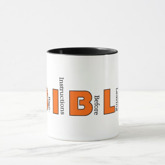 Bijbelbeker Mok (Midden)