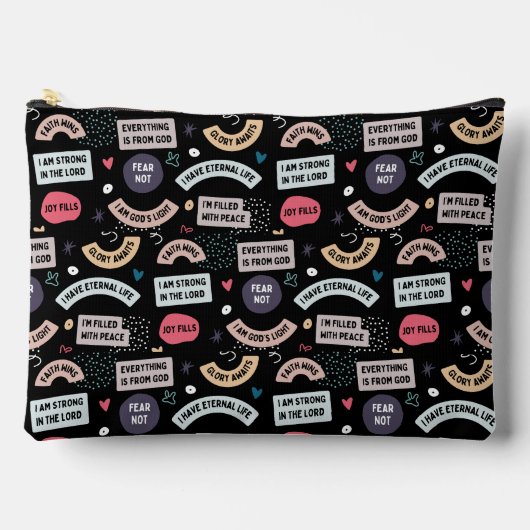 Bijbelbevestigingen Groot accessoire zakje Etui (Voorkant)