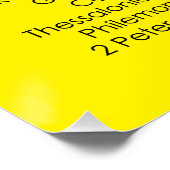 Bijbelboek Lijst Scare Hell Out Funny Christelijk Perfect Poster (Hoek)