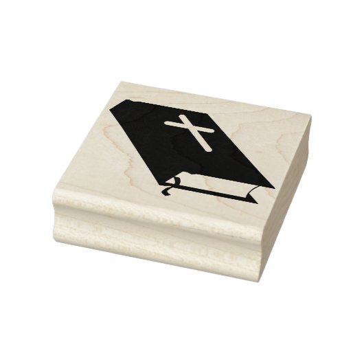 Bijbelboek silhouet kunst stempel (Stempel)