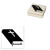 Bijbelboek silhouet kunst stempel (Gestempeld)