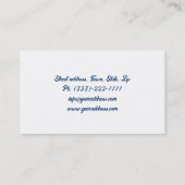 Bijbelchristendom-religieus Visitekaartje (Achterkant)