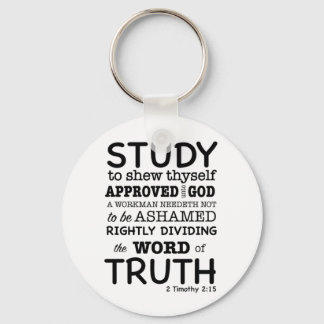 Bijbelcitaat 2 Timothy 2:15 Sleutelhanger