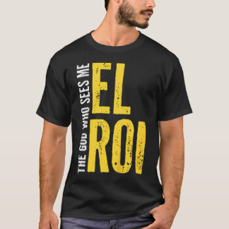 Bijbelcitaat El Roi De God Die Mij Ziet Voor T-shirt