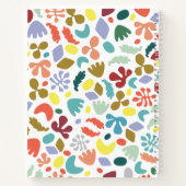 Bijbelcitaat Modern ontwerp genaamd Gebedsjournaal Notitieboek (Achterkant)