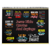 Bijbelcitaten en Gezegden Kalender (Hoes)