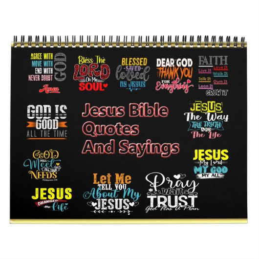 Bijbelcitaten en Gezegden Kalender (Hoes)