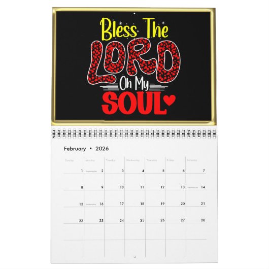 Bijbelcitaten en Gezegden Kalender (Feb 2026)