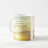 Bijbelcitaten Filippijnen mok 4:13 (Voorkant links)