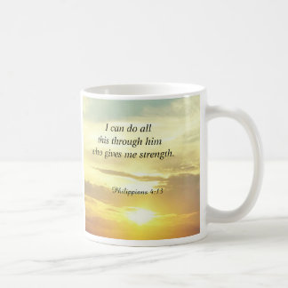 Bijbelcitaten Filippijnen mok 4:13