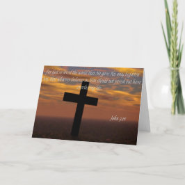 Bijbelcitaten kaart Johannes 3:16