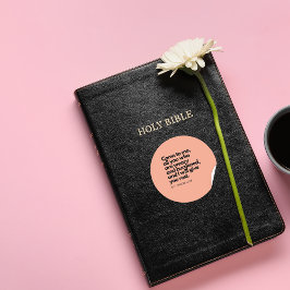 Bijbelcitaten, sticker met Bijbelvers Kom tot mij