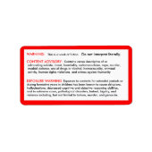 Bijbeldisclaimer Stickers (Voorkant)