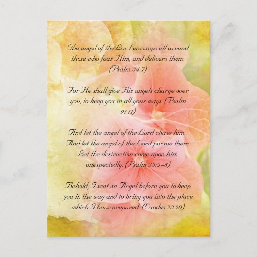 Bijbeldoorgang briefkaart (Voorkant)