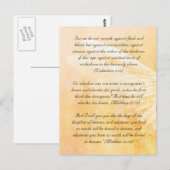 Bijbeldoorgang, vleugelvleugels briefkaart (Voorkant / Achterkant)