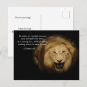 bijbelgeheugenkaart briefkaart (Voorkant / Achterkant)