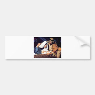 Bijbelgeloof Jezus Christus inspirerend bidden Bumpersticker