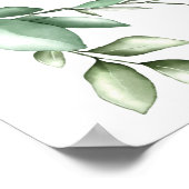 Bijbelgroen dikkopschrift poster (Hoek)